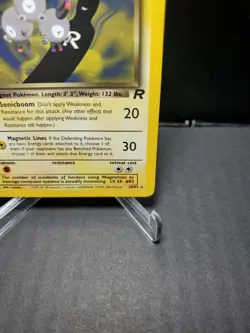 Pokemon TCG Dark Magneton 28/82 Team Rocket Vintage Non Holo WOTC 1999-2000 LP- - Image 4