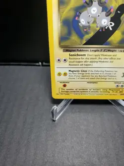 Pokemon TCG Dark Magneton 28/82 Team Rocket Vintage Non Holo WOTC 1999-2000 LP- - Image 5