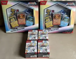 Pokemon Prismatic Evolutions Sealed Lot 4 booster bundles & 2 Poster boxes - Image 1