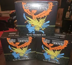 Pokemon Hidden Fates Elite Trainer Box Sealed. ETB. 3 Sealed Boxes - Image 1