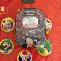 Pokemon Paldean Fates Charizard EX Tin (New/Factory Sealed) - Image 1