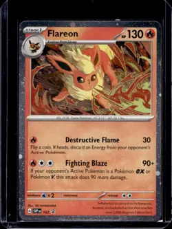2025 Pokemon SV Prismatic Evolutions - PRE EN Flareon Promos #167 - Image 1
