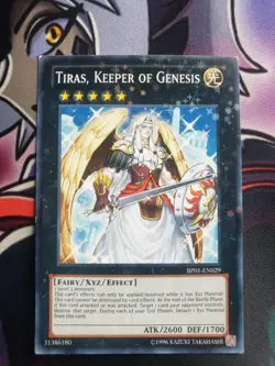 Tiras, Keeper of Genesis - BP01-EN029 - Starfoil Rare - Light Play UNLIMITED - Image 1