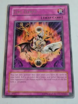Yugioh Fire Darts CRV-EN049 Rare Unlimited - Image 1