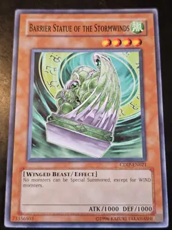 BARRIER STATUE OF THE STORMWINDS CDIP-EN021 Common Unlimited Yugioh - Image 1