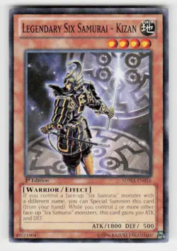 Structure Deck: Samurai Warlords #SDWA-EN016 Legendary Six Samurai - Image 1