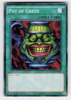 King of Games: Yugi's Legendary Decks #YGLD-ENB26 Pot of Greed - Image 1