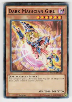 King of Games: Yugi's Legendary Decks #YGLD-ENC10 Dark Magician Girl (C) - Image 1