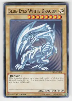 Legendary Decks II #LDK2-ENK01 Blue-Eyes White Dragon (Version 2) 1st Edition - Image 1