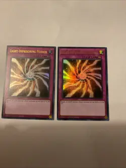 Light-Imprisoning Mirror 1st Edition Ultra Rare MAMA-EN096 Yu-Gi-Oh! Set Of 2 - Image 1