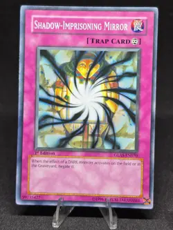 Yugioh! Shadow-Imprisoning Mirror GLAS-EN070 1st Edition Gladiator's Assault NM - Image 1