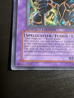 YuGiOh Dark Paladin DMG-001 Limited Edition Secret Rare Sealed NM - Image 2