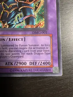YuGiOh Dark Paladin DMG-001 Limited Edition Secret Rare Sealed NM - Image 3