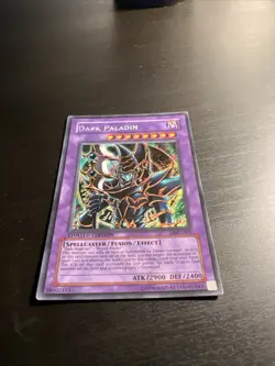 YuGiOh Dark Paladin DMG-001 Limited Edition Secret Rare Sealed NM - Image 4