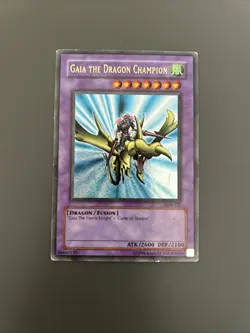 Gaia the Dragon Champion LOB-125 The Legend of Blue Eyes White Dragon Unlimited - Image 1