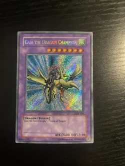 Gaia the Dragon Champion LOB-125 The Legend of Blue Eyes White Dragon Unlimited - Image 1