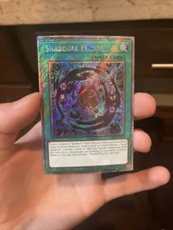 YuGiOh SHADDOLL FUSION Platinum Secret Rare RA04-EN231 - Image 1