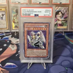 PSA 10 RP02 Valkyrion The Magna Warrior EN092 Retro Pack Gem Mint Pop 7 Yugioh - Image 1