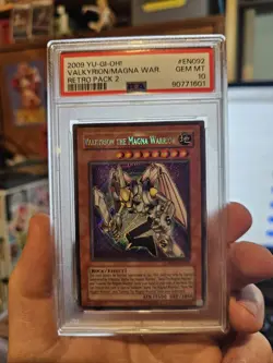 PSA 10 RP02 Valkyrion The Magna Warrior EN092 Retro Pack Gem Mint Pop 7 Yugioh - Image 2