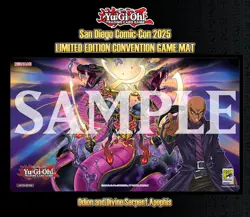 YU-GI-OH! 2025 SDCC Exclusive Konami Odion & Divine Serpent Apophis Playmat - Image 1