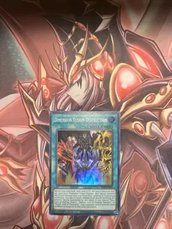 Yu-Gi-Oh Card - SDSA-EN046 - DIMENSION FUSION DESTRUCTION (super rare holo) - NM - Image 1