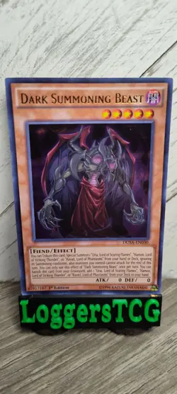 Yu-Gi-Oh! Dark Summoning Beast / DUSA EN030 1st Edition LP - Image 1