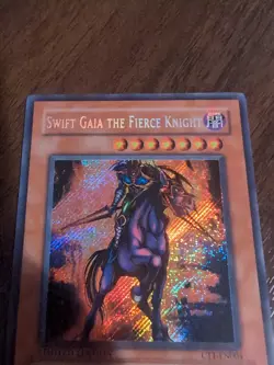 Swift Gaia the Fierce Knight Limited Edition Secret Rare Card CT1-EN004 - Image 3