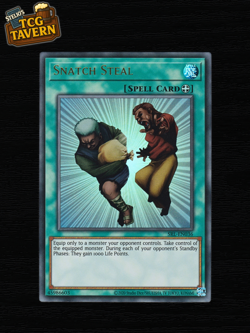 Yu-Gi-Oh Snatch Steal SRL-EN036 25th Anniversary Ultra Rare EU 2023 - Image 1