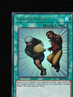 Yu-Gi-Oh Snatch Steal SRL-EN036 25th Anniversary Ultra Rare EU 2023 - Image 4
