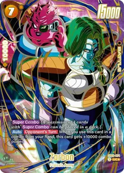 Zarbon 1st Anniversary Set FB05-074 English Fusion World Promo Card Dragon Ball - Image 1