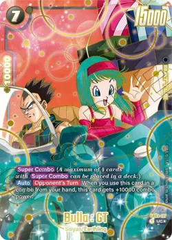 Bulla : GT 1st Anniversary FB03-127 English Fusion World Promo Card Dragon Ball - Image 1