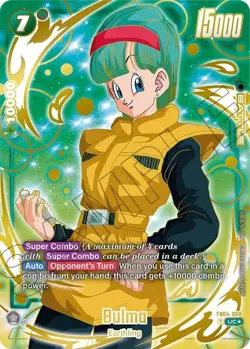 Bulma (1st Anniversary Set) FB04-068 English Fusion World Promo Card Dragon Ball - Image 1