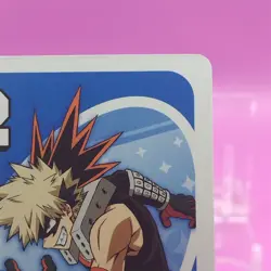 Katsuki Bakugo / My Hero Academia Card Game UNO Japanese Toei Anime Rare BL a - Image 4