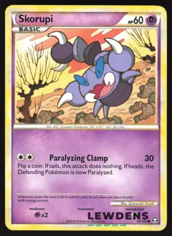 Skorupi - 76/102 - Common - Triumphant - Pokemon Card - Image 1