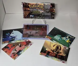 1999 Pokemon Topps Mewtwo Strikes Back Booster Pack With Foil Card Open NM/M - Image 1