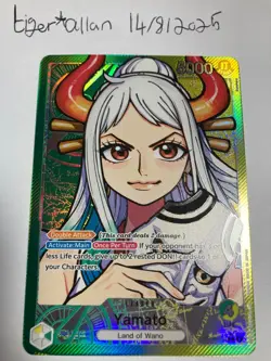 Yamato OP06-022 Leader Alt Art One Piece TCG English Card - Image 1