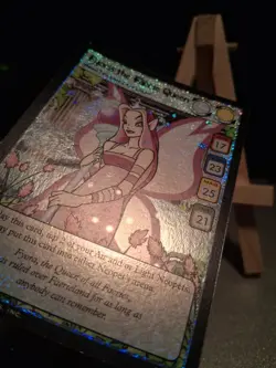 Neopets TCG Fyora the Faerie Queen 8/234 Rare Holo Foil Card 2003 - Image 3