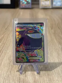 Pokemon TCG XY Phantom Forces Gengar EX Full Art Ultra Rare Card 114/119 - Image 1
