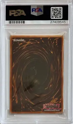 Yu-Gi-Oh! PSA 9 MINT 'EMES THE INFINITY' DBT-EN001 ~SUPER RARE~ GBA CARD PROMO - Image 3