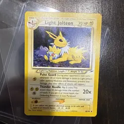 Light Jolteon 048/105 Uncommon Neo Destiny Pokemon Card - Image 1