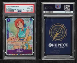 2022 One Piece Card Game: Promos English Nami #OP05-062 PSA 10 GEM MT 1g40 - Image 3