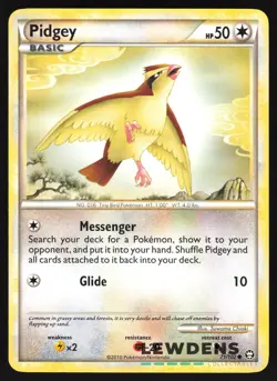 Pidgey - 71/102 - Common - Triumphant - Pokemon Card - Image 1