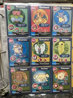 Pokemon Vintage Card Collection Binder Mixed Lot of Over 350 Cards - Image 4