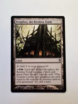 Svogthos, the Restless Tomb - MTG Duel Decks: Izzet vs. Golgari - NM - Image 1