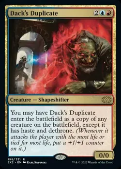 Dack's Duplicate [Double Masters 2022] Near Mint MTG - Image 1