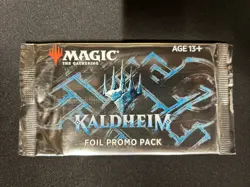 Magic the Gathering MTG Kaldheim KHM Foil Promo Pack Factory Sealed - Image 1