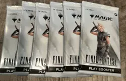 MTG Final Fantasy - 6 Play Booster packs - Image 2