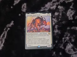 Fortune, Loyal Steed Outlaws of Thunder Junction Regular MTG TCG Near Mint - Image 1