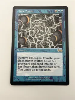 Time Spiral Urza’s Saga 1998 Near Mint Mtg Magic The Gathering Michael Sutfin - Image 5