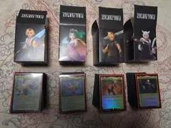 MTG Final Fantasy Commander Decks Set of 4 Deck Magic the Gathering *opened* - Image 3